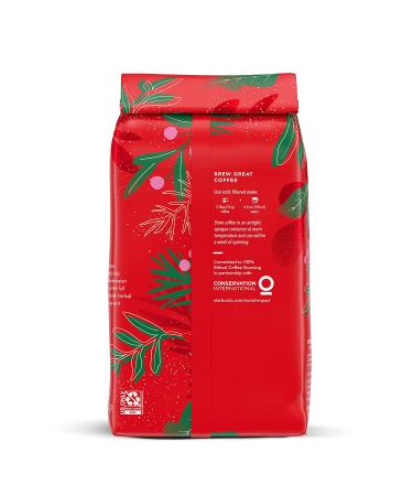 Starbucks Holiday Blend Ground Coffee, 17 oz Bag, Medium Roast 100% Arabica - Limited Edition - Buy Online on GoSupps.com