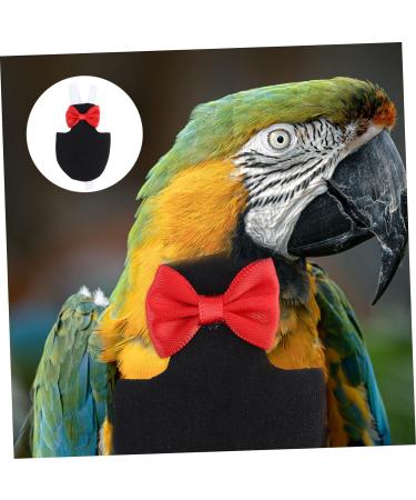 iplusmile Clothing Clothes African Clothing Pet Diapers Pet Pee Pads African Suit Bird Clothes Bird Flight Suit Parakeet Parrot Bird Pant Pet Pilot Clothing Cone Tail Pad Pet Bird Diaper Black - Buy Online on GoSupps.com