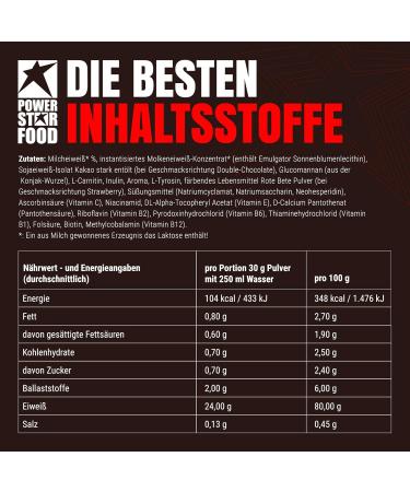 Powerstar Diet Pro 1kg - German Multi-Component Diet Protein Powder | Muscle Mass Preservation | Chocolate Shake with Glucomannan - Buy Online on GoSupps.com