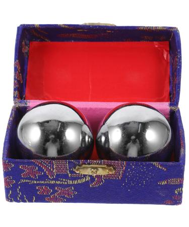 Beavorty 2st fitness handball for older people Massage ball relaxation balls Chinese feng shui balls massager Massage device Gently rolling balls portable handballs sport the ball turn