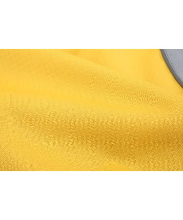 RC Gearpro Waterproof Fleece Cold Weather Pet Vest - Reflective Winter Coat for Small & Medium Dogs (Yellow Size S) - Buy Online on GoSupps.com