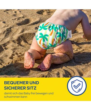 Huggies Little Swimmers Reusable Swim Diapers Size 3-4 Tropical (11-14 kg) - Best for International Shipping - Buy Online on GoSupps.com