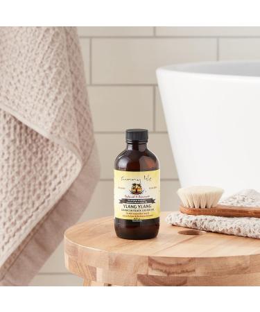Sunny Isle Ylang Ylang Jamaican Black Castor Oil 4oz - Pure & Natural Hair & Skin Treatment - International Shipping Available - Buy Online on GoSupps.com