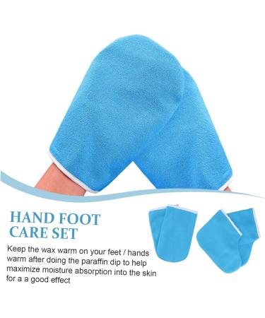 Healeved Couvre Mitaines Pour Bain De Cire Paraffine Th rapie Hydratante Pour Mains Pour Soins Spa P dicure Et Manucure Domicile - Buy Online on GoSupps.com