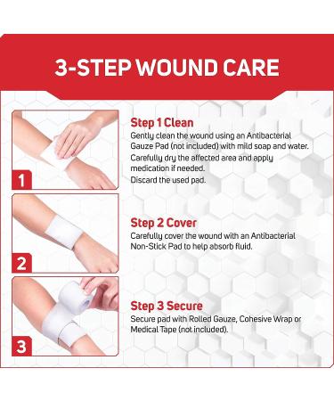Care Science Non-Stick Pads 3 x 4 in 8 ct - Wound Coverings, 8 Count - Buy Online on GoSupps.com