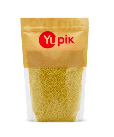 Yupik Turmeric Pearled Couscous 1 Kg Turmeric Pearl 1 kg (Pack of 1)