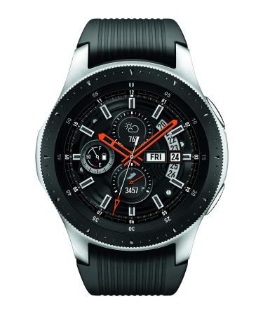 SAMSUNG Galaxy Watch (46mm) Heart Rate Monitor, Silver (Bluetooth) US Version (Renewed)