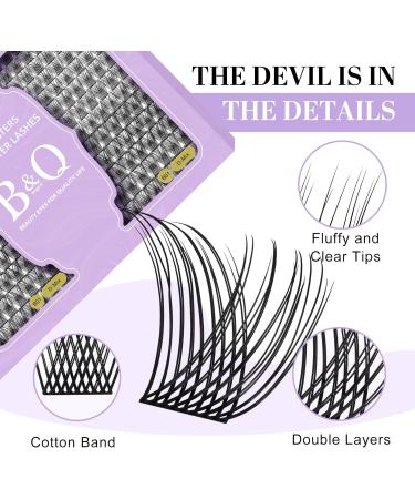208 PCS D-8-16MM D Curl Volume Cluster Lashes Kit - DIY Eyelash Extensions - Buy Online on GoSupps.com