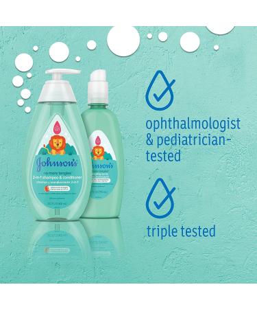 Johnson's Baby No More Tangles Shampoo 13.6 fl oz - Gentle Detangling for Kids - Buy Online on GoSupps.com