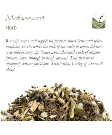 Motherwort Herb Organic Herbal Tea - Dried Mother Worth 350g - Buy Online on GoSupps.com