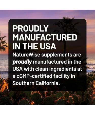 NatureWise Extra Strength Turmeric Curcumin 1000mg with Hydro-Soluble Technology for Ultra Absorption - 400mg Curcuminoids for Immune Support - Vegan Non-GMO 60 Capsules 30-Day Supply  - Buy Online on GoSupps.com