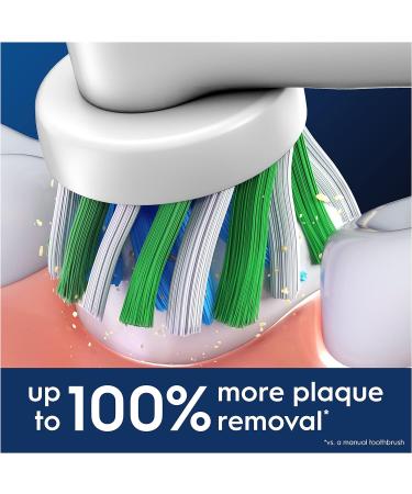 Oral-B Smart 7 7000N Blue Electric Rechargeable Toothbrush and Oral-B Cross Action 4ct + Refills - Buy Online on GoSupps.com