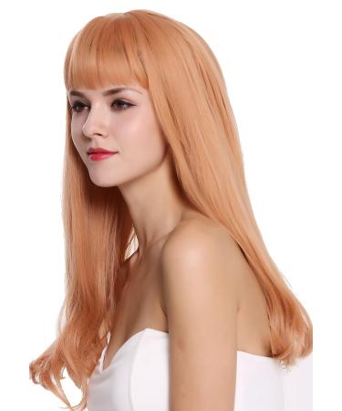 Buy WIG ME UP DL047-1344 Long Straight Wavy Women's Wig | Red Blonde & Orange Tips - International Shipping Available - Buy Online on GoSupps.com