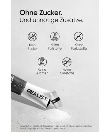 REALIST Electrolytes without sugar - electrolyte powder with 1390 mg electrolytes - potassium and magnesium for electrolyte balance - keto neutral and unsweetened - 30 sticks - Buy Online on GoSupps.com