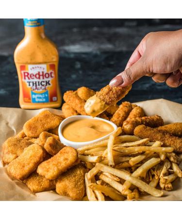 FRANK'S REDHOT Hot Sauce Buffalo Ranch Thick Sauce 354ml Case Pack Count 6 Buffalo Ranch 354 ml (Pack of 6) - Buy Online on GoSupps.com