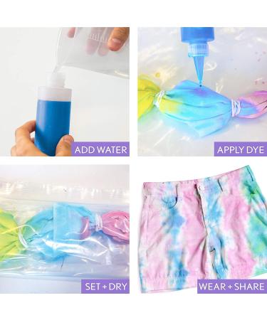 Just My Style Pretty Pastel Tie Dye Kit | 18 Projects, 8 Pastel Colors | Horizon Group USA - Buy Online on GoSupps.com