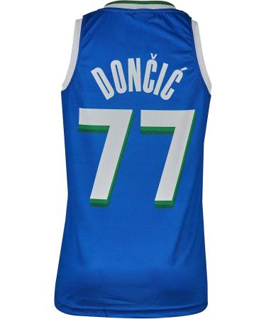 Shop Amdrabola Dallas Luka Doncic Kids Basketball Jersey Kit with Shorts - Blue (Ages 4-13) - Buy Online on GoSupps.com