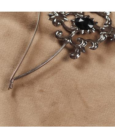 L'VOW Vintage Saint Halo Crown Tiara Headband Baroque Goddess Bridal Hair Accessory Costume - S1 Silver - Buy Online on GoSupps.com