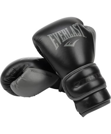 Everlast PowerLock2 Training Glove Black/Grey 16oz - Premium Quality for Optimal Performance - Buy Online on GoSupps.com