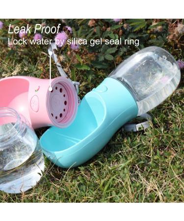 MalsiPree Dog Water Bottle 19OZ Blue | Leak Proof Portable Puppy Water Dispenser - Buy Online on GoSupps.com