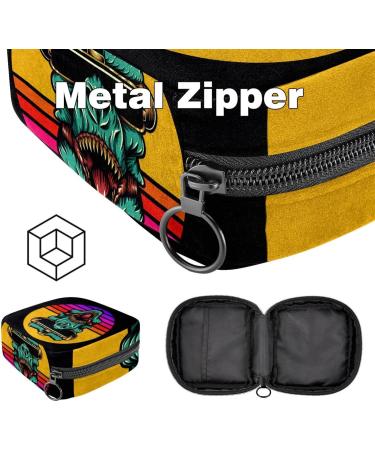 Buy Stylish Portable Women's Bags for Menstrual Cups & Pads | Trendy Dinosaur Designs for Teens - Buy Online on GoSupps.com