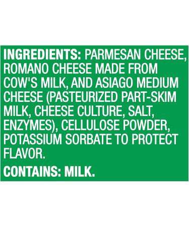 Kraft Three Cheese Blend Grated Cheese - 8 oz Shaker | Authentic & Delicious - Buy Online on GoSupps.com