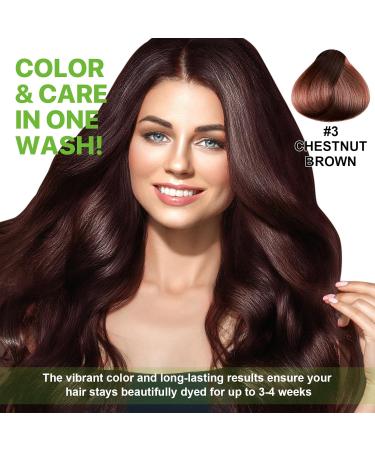  Frovetani Hair Dye Shampoo Hair Dye Shampoo 3 in 1 Instant Hair Dye Shampoo 500 ml Natural Hair Dye Shampoo Hair Dye Shampoo for Men and Women - Buy Online on GoSupps.com