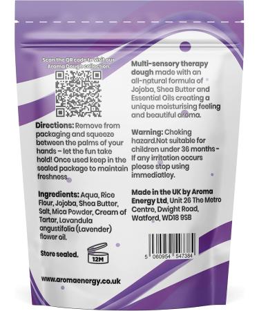 Aroma Energy Aromatherapy Putty | Stress Relief & Calming Lavender Therapy | Multi-Sensory Relaxation for All Ages - International Shipping Available - Buy Online on GoSupps.com