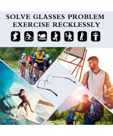Curded 12 Pair Anti-Slip Glasses Ear Pads & Hooks - Silicone Comfort Covers for Glasses - Stop Slipping & Enhance Fit - Buy Online on GoSupps.com