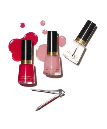 Revlon Nail Enamel 271 Extravagant - Chip Resistant Nail Polish with Glossy Shine Finish in Plum/Berry 0.5 oz - Buy Internationally - Buy Online on GoSupps.com