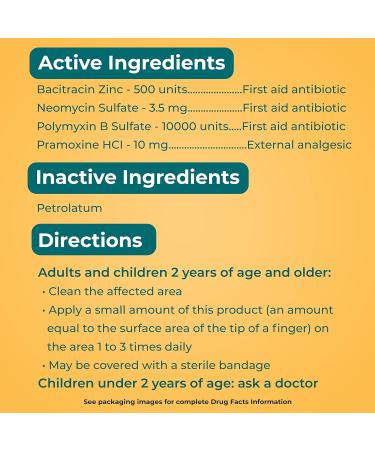 Neosporin Maximum-Strength Pain Relief Antibiotic Ointment 1 oz - Buy Online on GoSupps.com
