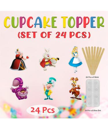 Seyal Alice in Wondrland cupcake topper - Buy Online on GoSupps.com