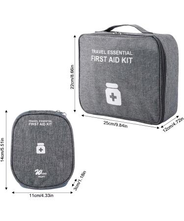 Buy Medicine Bag Set - 2 Pieces Waterproof Medication Storage for Home & Travel - Buy Online on GoSupps.com