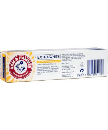 Buy Arm & Hammer Extra White Toothpaste 125ml - International Shipping Available - Buy Online on GoSupps.com