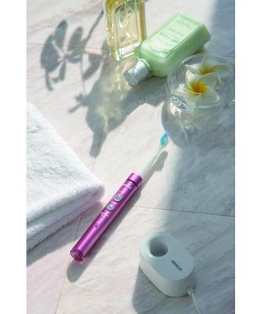 Buy Omron Sonic Type Electric Toothbrush HT-B473-PK Pink - Best International Shipping & Quality Cleaning - Buy Online on GoSupps.com