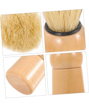Gleavi Razor Brush for Men | Multi-Purpose Mustache & Shaving Brush | Premium Wooden H101 Brush for Salon-Quality Shaving Foam - Buy Online on GoSupps.com