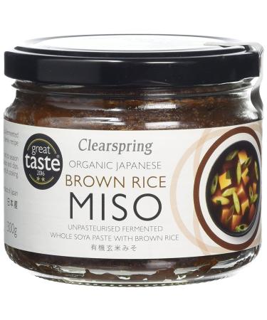 Clearspring Clearspring Organic Brown Rice Miso 300g (Pack of 4)