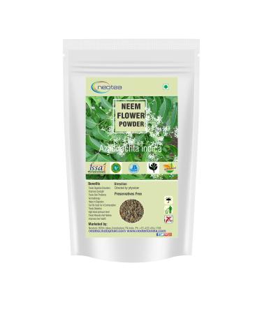 neotea Azadirachta Indica Neem Flower Powder Veppam Poo 200 GM | Neem Flower(Veppam) Powder | Pure & Herbal (Neem) Pushpam Poo | Premium & Organic Indian Lilac Flower Poo