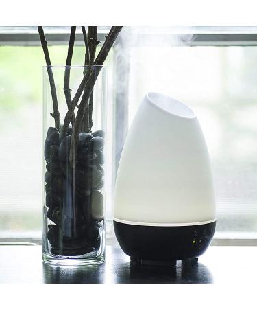 HealthSmart 500ML Essential Oil Diffuser & Cool Mist Humidifier with Timer, Adjustable Mist Mode & 7 LED Light, Aromatherapy for Large Rooms - White - Buy Online on GoSupps.com