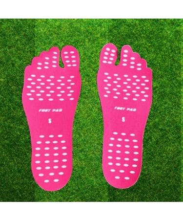 Invisible Anti-Slip Barefoot Shoes 3Pairs/Pack - Flexible Feet Protection for Pool, Park, Street, Lawn, and Spa - Small Size (21.5cm/8.5) - Buy Online on GoSupps.com