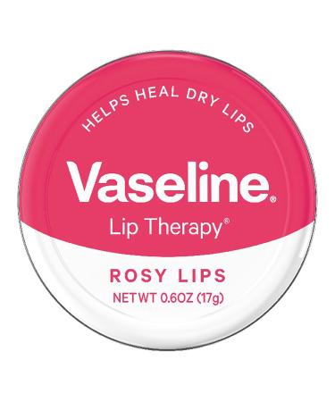 Vaseline Lip Therapy Lip Balm Tin  Rosy Lips  0.6 oz