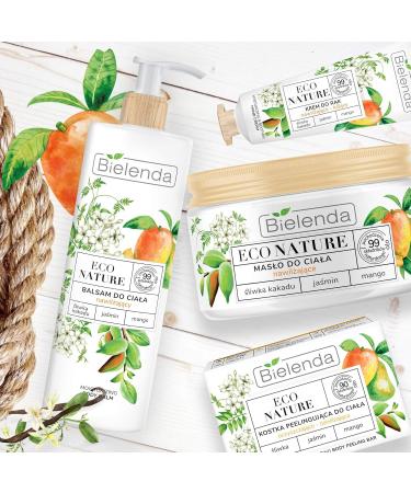 Bielenda Eco Nature Moisturising Butter 250ml - Cockatoo Leaf Jasmine & Mango | International Shipping - Buy Online on GoSupps.com