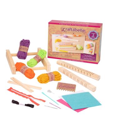 Craftabelle Finger Knit Creation Kit Beginner Knitting Kit 11pc