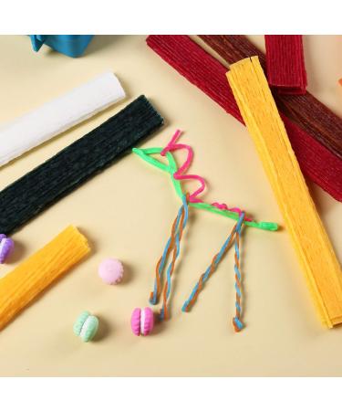 640 Pieces Wax Yarn Sticks with Travel Case | 6-Inch 13 Neon Colors Doodle Stigs for Kids - DIY Crafts and School Projects - Great Toy for Travel Activities - Buy Online on GoSupps.com
