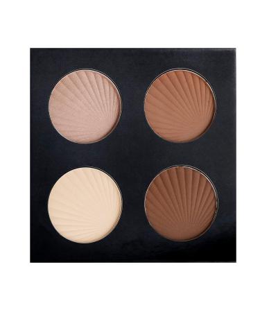 ELLEN TRACY Contour Palette - Full Coverage Highlight & Contour Makeup for Women & Girls | Illuminate & Define Your Look - Buy Online on GoSupps.com