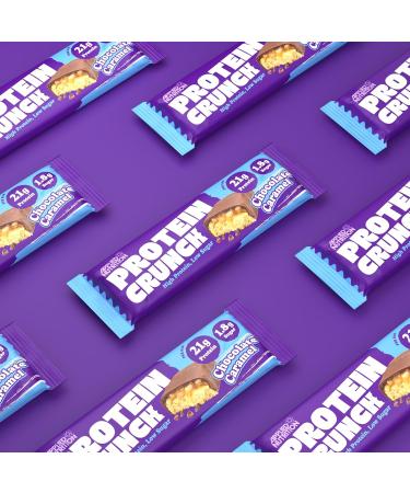 Applied Protein Crunch Bar Milk Chocolate Caramel - 12 x 62g - Buy Online on GoSupps.com