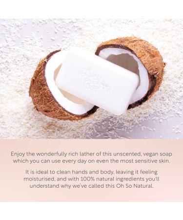 Certified Organic All Natural Soap Bar - Gentle Skin Cleanser Moisturizing & Rejuvenating | Unscented Dermatologist Approved 5.3oz | International Shipping Available - Buy Online on GoSupps.com
