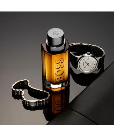 Hugo Boss The Scent Eau de Toilette Ambery Men's Cologne With Notes of Ginger Manika Fruit & Leather Accords Long Lasting Fragrance 3-Pc Set - Buy Online on GoSupps.com