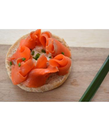 Wild Caught Pacific Canadian Smoked Salmon Sockeye Lox - Sugar Free 16 oz - 1 lb Pack - Buy Online on GoSupps.com