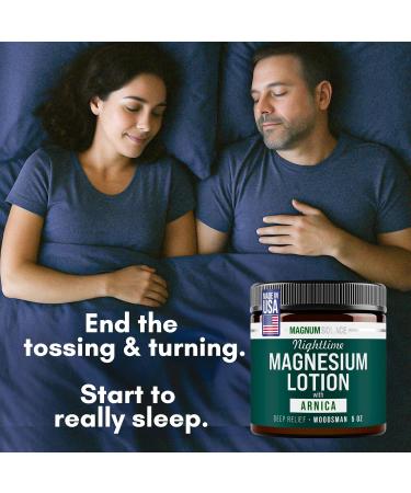 Nighttime Magnesium Lotion with Arnica Soothing Relief & Relaxation Highly Concentrated Magnesium for Muscles & Joints Apply to Legs or Feet Before Bed Skin-Friendly - Buy Online on GoSupps.com